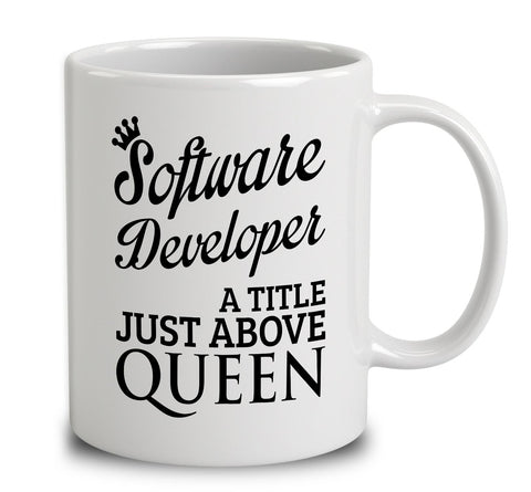 Software Developer A Title Just Above Queen