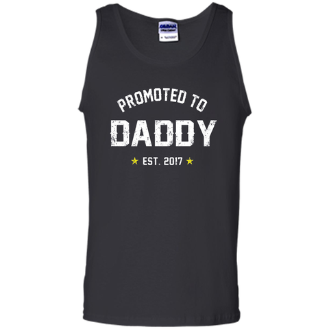 Men's Promoted To Daddy Shirt Gift For New Dad Est. 2017 T-Shirt