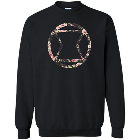 Black Widow Floral Graphic T-Shirt