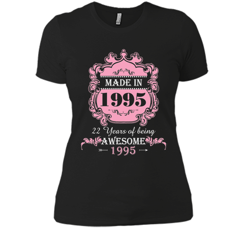 Made In 1995 T Shirt- 22 Years Old 22th Birthday Gift