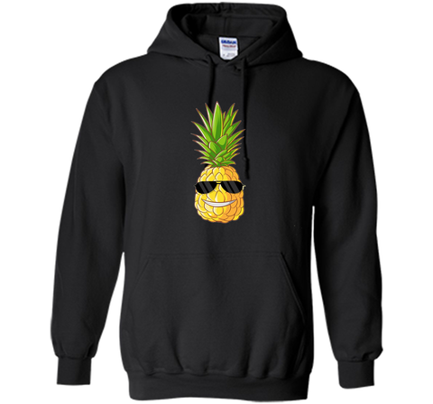 Premium Hawaiian Pineapple Graphic Shirt with Sunglasses