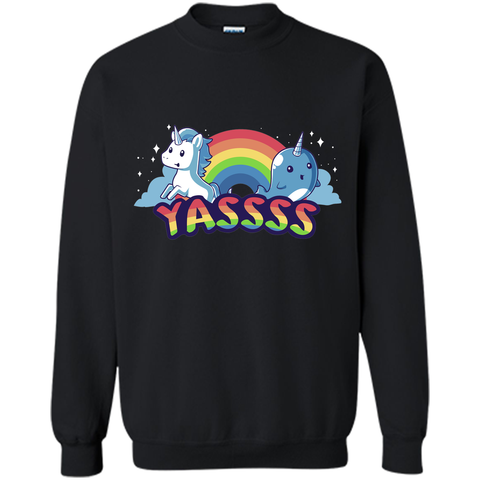 say yasssss-lovely unicorn t shirt