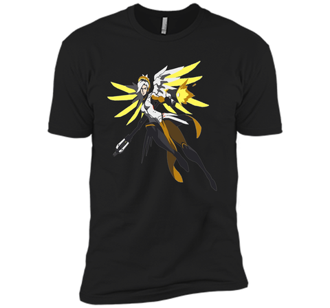 Overwatch Mercy Battle Ready Spray Tee Shirt