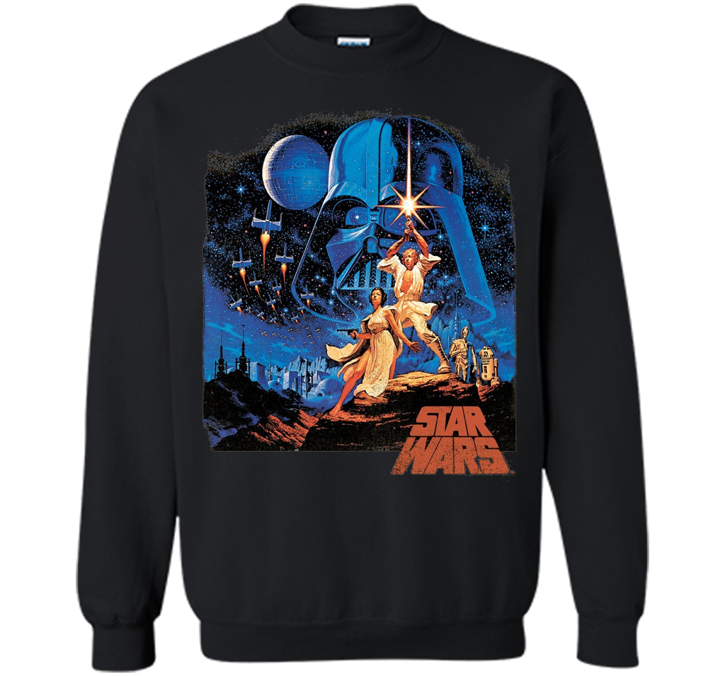 Star Wars Classic Scene Graphic T-Shirt