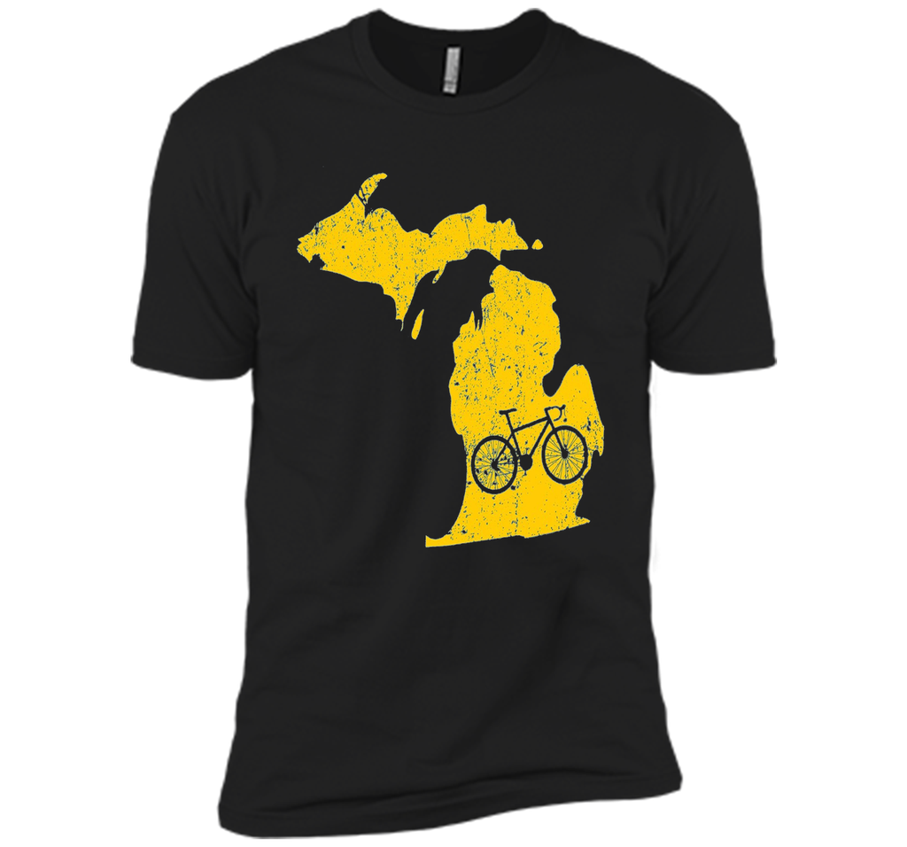 Michigan Home State Bike | Ann Arbor | Cycling Gift & Shirt