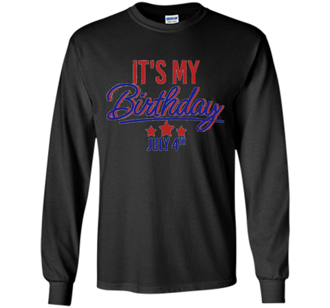 It's My Birthday July 4th T-Shirt
