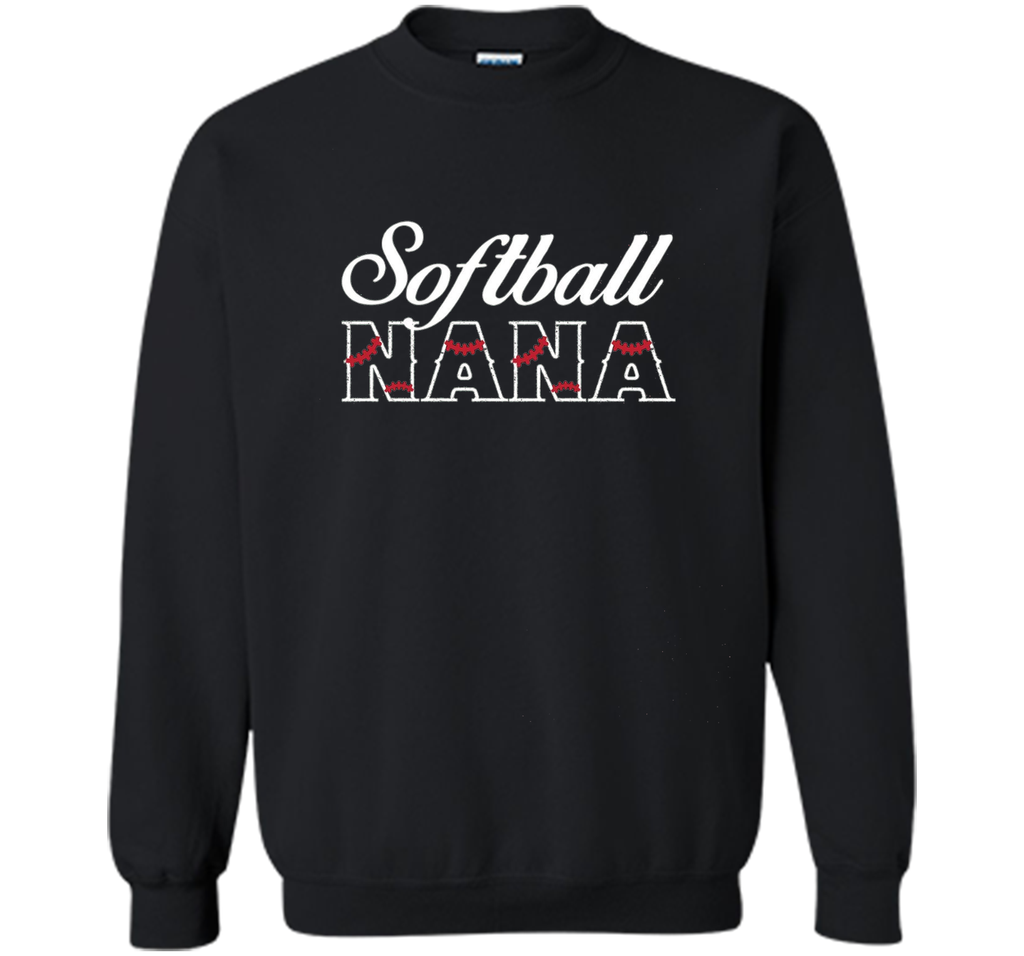 Softball Nana - Grandmother - Grandma Softball Shirt