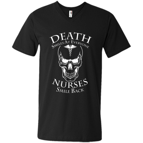 Death Smiles At Everyone Nurses Smile Back T-Shirt
