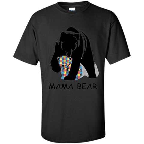 Autism Awareness Mom - Mama Bear TShirt
