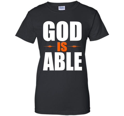 God is Able Quality Christian T-Shirt