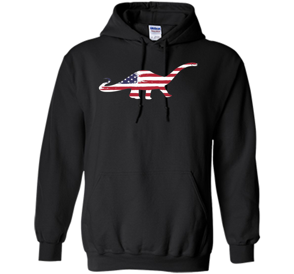 USA Dinosaur American Flag 4th of July T Shirt