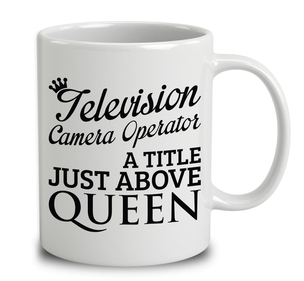 Television Camera Operator A Title Just Above Queen