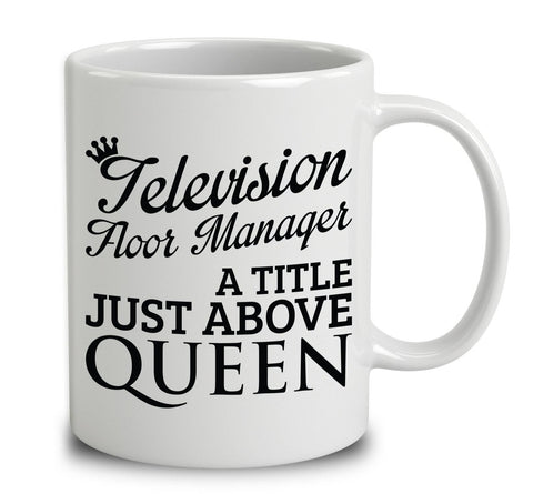 Television Floor Manager A Title Just Above Queen