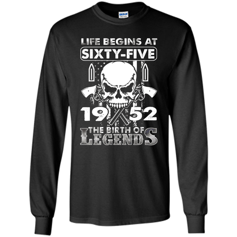 65th Birthday Gifts 1952 The Birth Of Legends T-Shirt