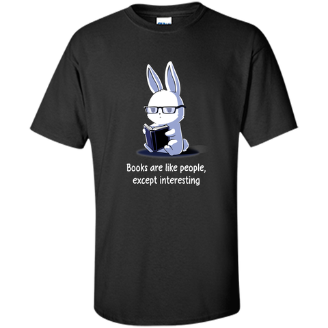 Books are like people, except interesting-rabbit-lovely animal