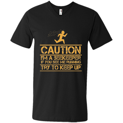 Cool Design Caution Beekeeper Funny T-shirt