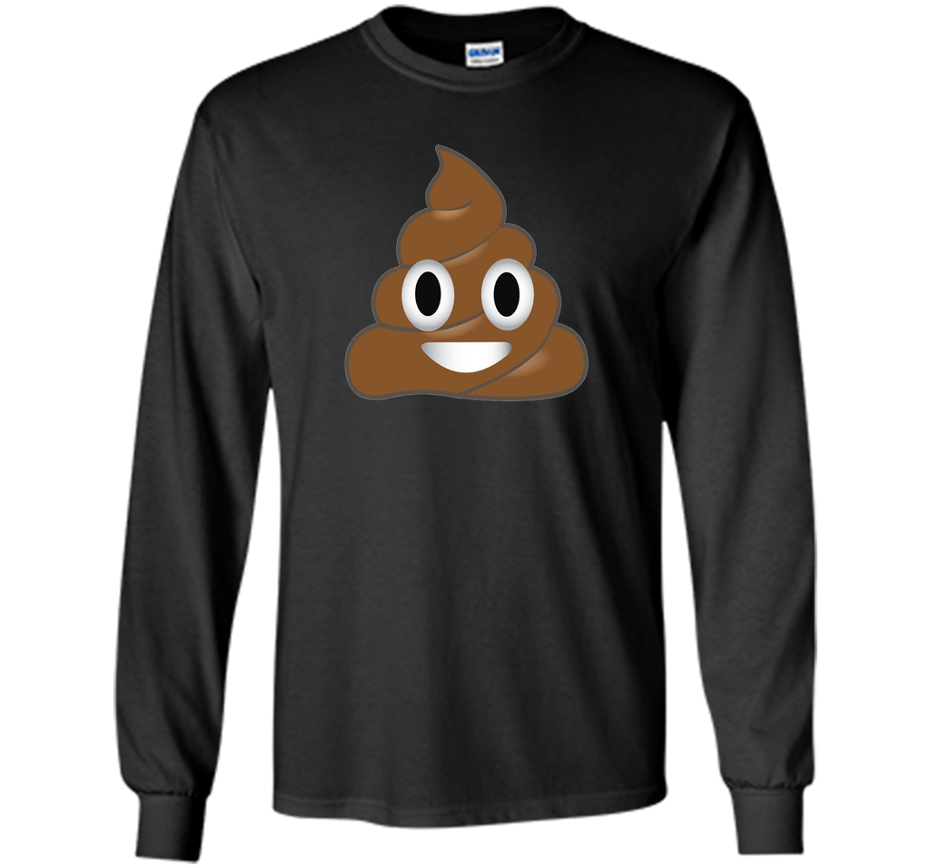 Emoji Poop Shirt ~ Novelty Funny t-shirt for Men Women Kids