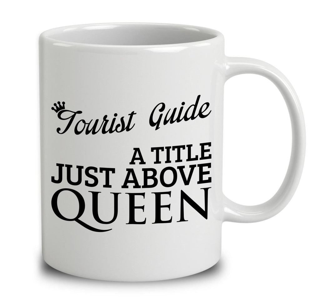Tourist Guide A Title Just Above Queen