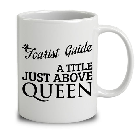 Tourist Guide A Title Just Above Queen