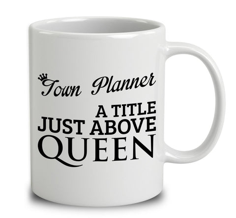 Town Planner A Title Just Above Queen