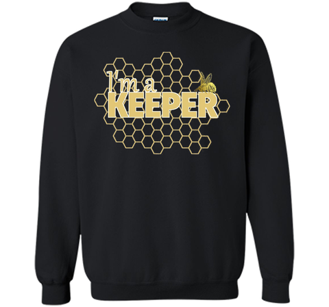 Bee t shirt I'm a Keeper funny beekeeper tee