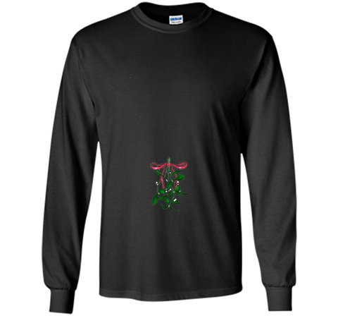 Mistletoe Print |Raunchy Christmas Sex Joke Humor T-shirt
