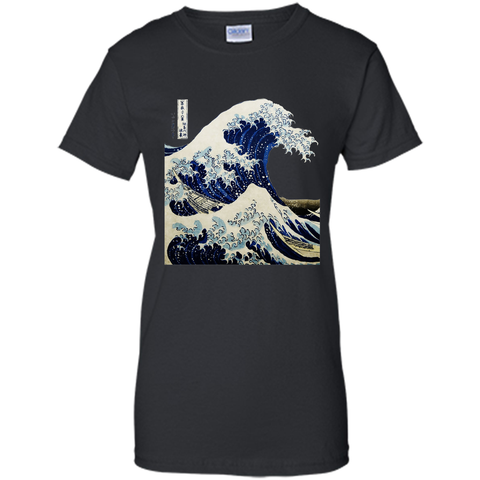 Kanagawa Japanese The great wave T shirt