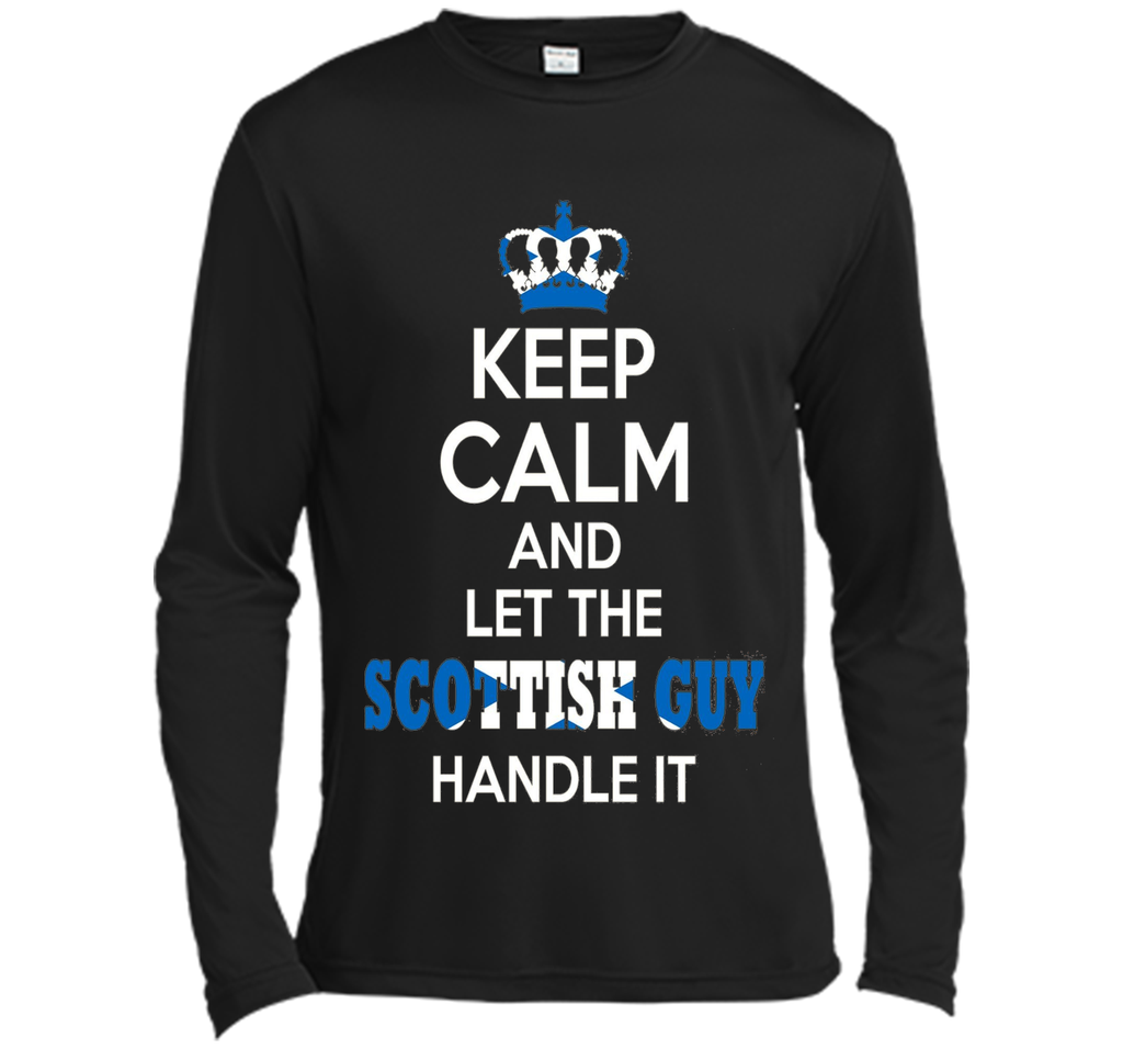 Cool Shirts For Men/Boys. Keep Calm Scottish Guy. Great Gift