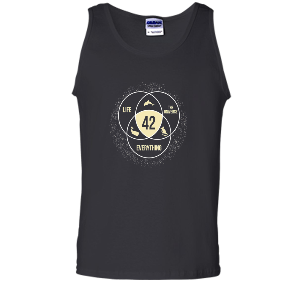 the answer to life universe and everything t-shirt