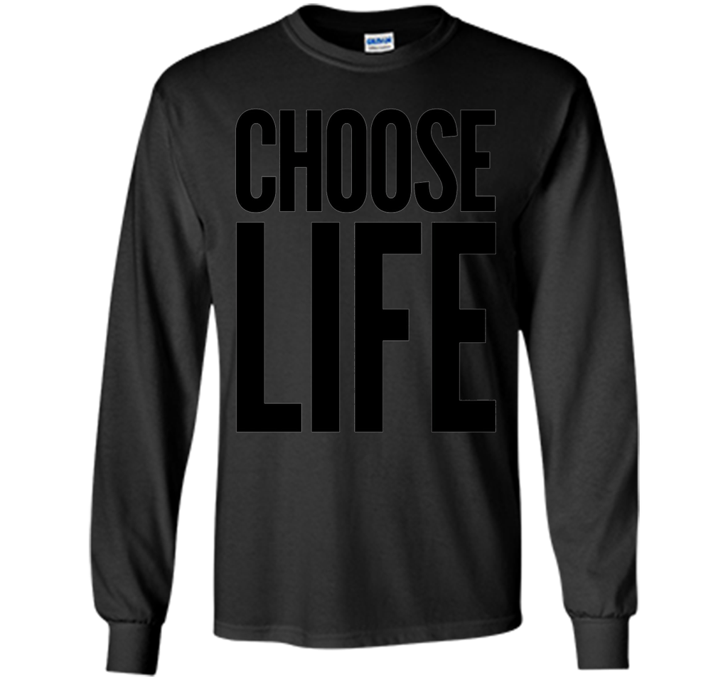 Choose Life Vintage Retro 80s Funny T-Shirt
