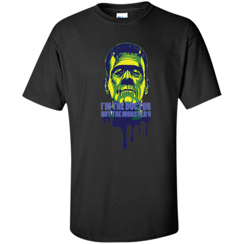 Doctor not monster halloween t shirt Custom Ultra Cotton