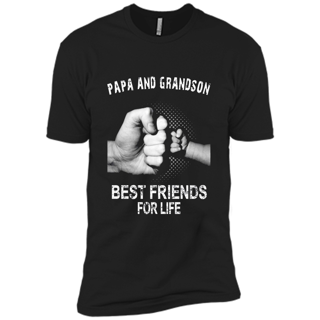 Mens Papa and Grandson Best Friends For Life Shirt