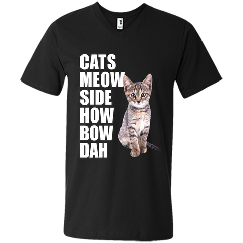 Cats Meow Side - Cash Me Ousside How Bow Dah T-Shirt
