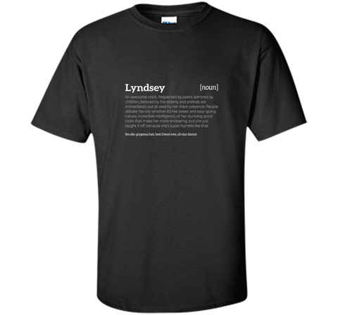 Lyndsey is an Awesome Chick | Funny Compliment T-shirt