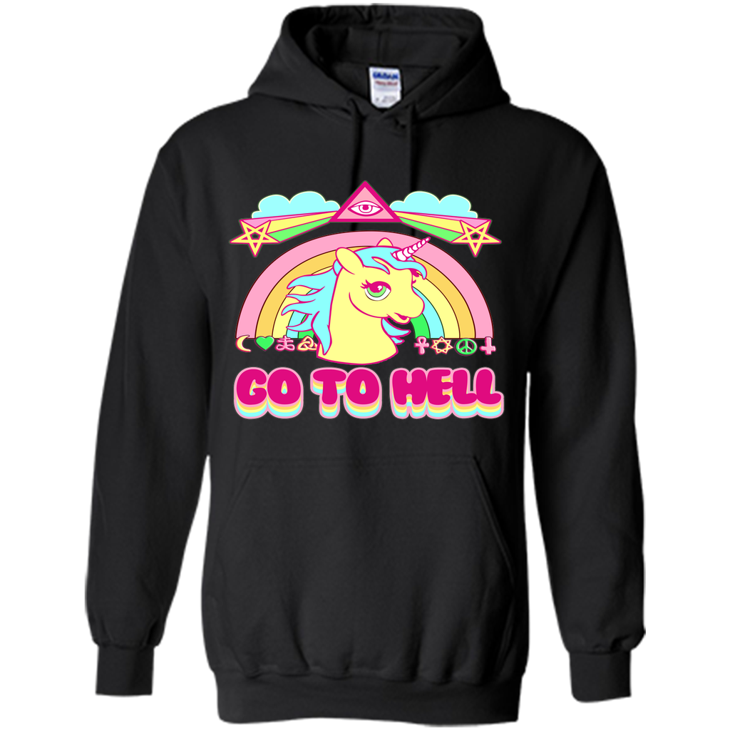 Go To Hell - Unicorn T shirt