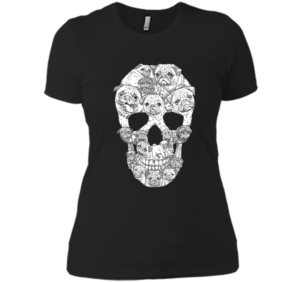 Sugar Pug Skulls T-shirt