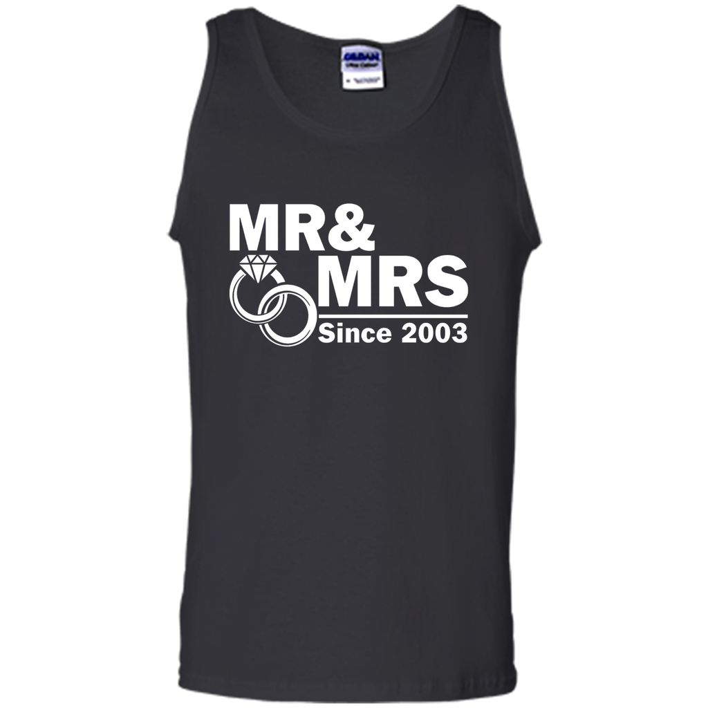 Mr And Mrs Since 2003 T Shirt- 14th Wedding Anniversary