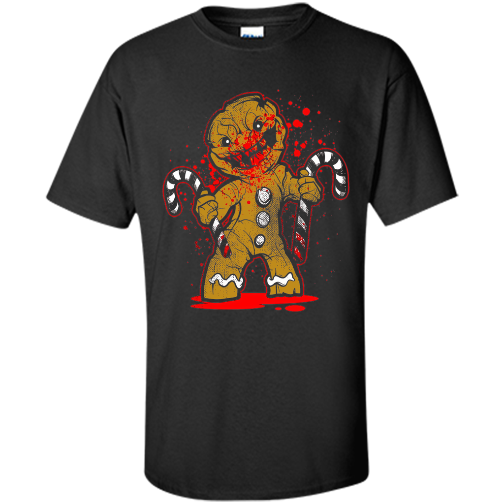 Scary Zombie Gingerbread Man T-shirt