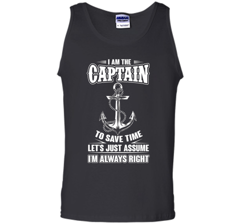 I Am The Captain T-shirt Boat Captain Tee