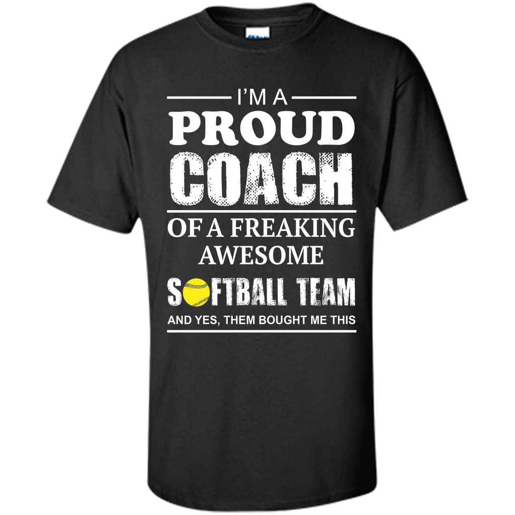 Proud Softball Coach Shirt - Gift for Softball Coach