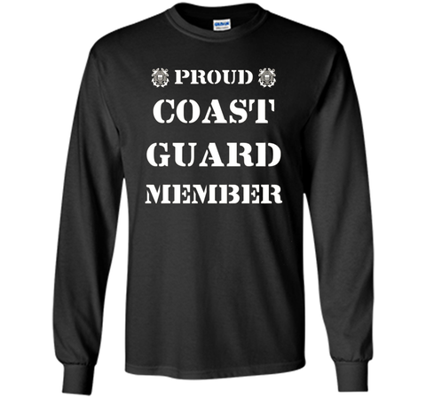 Proud Coast Guard Member Military T-Shirt t-shirt
