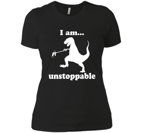 I Am Unstoppable Funny T-Rex Dinosaur T Shirt