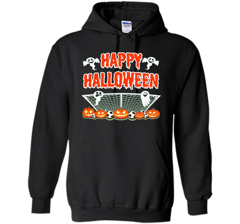 Soccer Halloween Pumpkin Ghost Hoodie