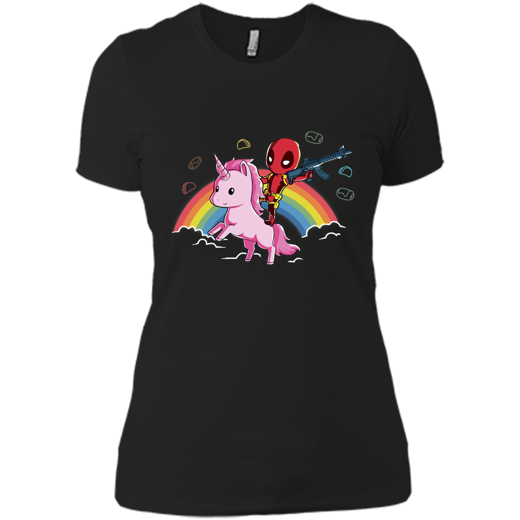 epic deadpool-lovely unicorn t shirt