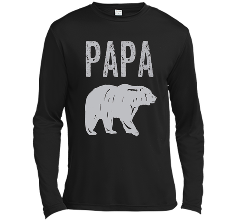 Mens Vintage Effect Papa Bear T-Shirt