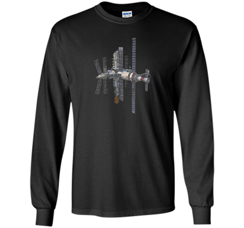 Mir Space Station Satellite T-Shirt