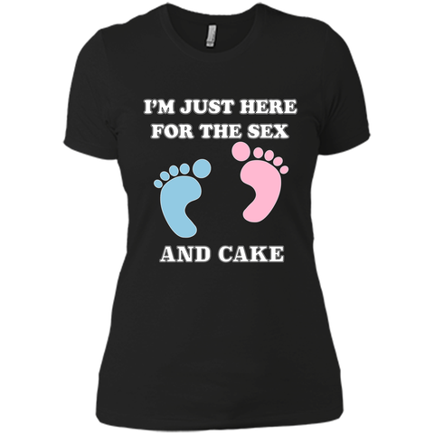 I'm Just Here For The Sex And Cake Baby Shower Gender Reveal