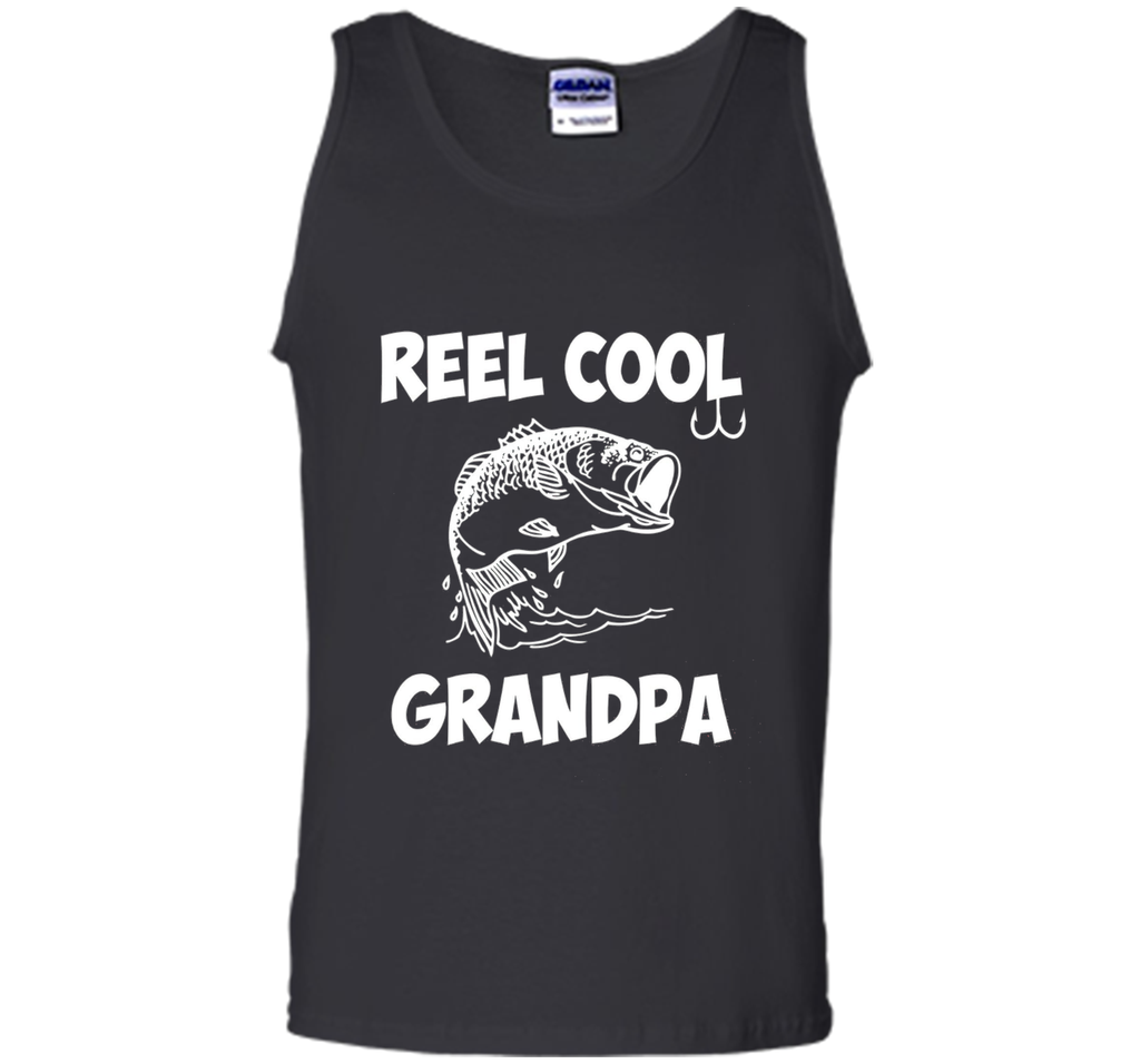 Reel Cool Grandpa Funny Fishing Gift T-Shirts