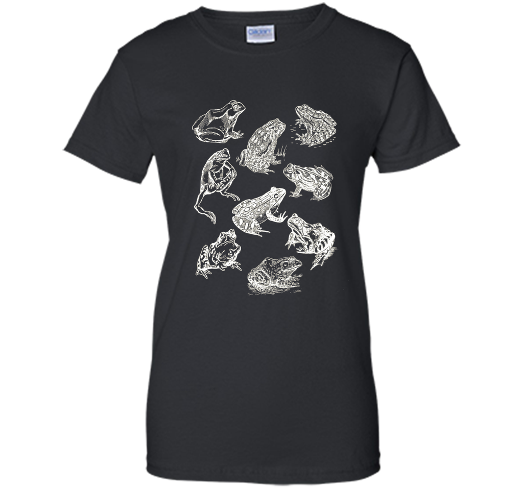 Cute Collection of Frogs and Toads T-shirt