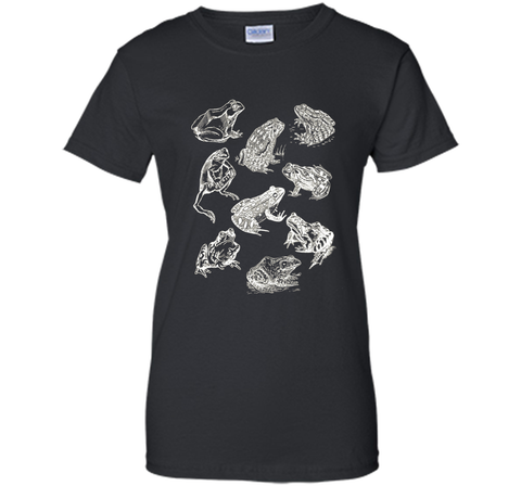 Cute Collection of Frogs and Toads T-shirt